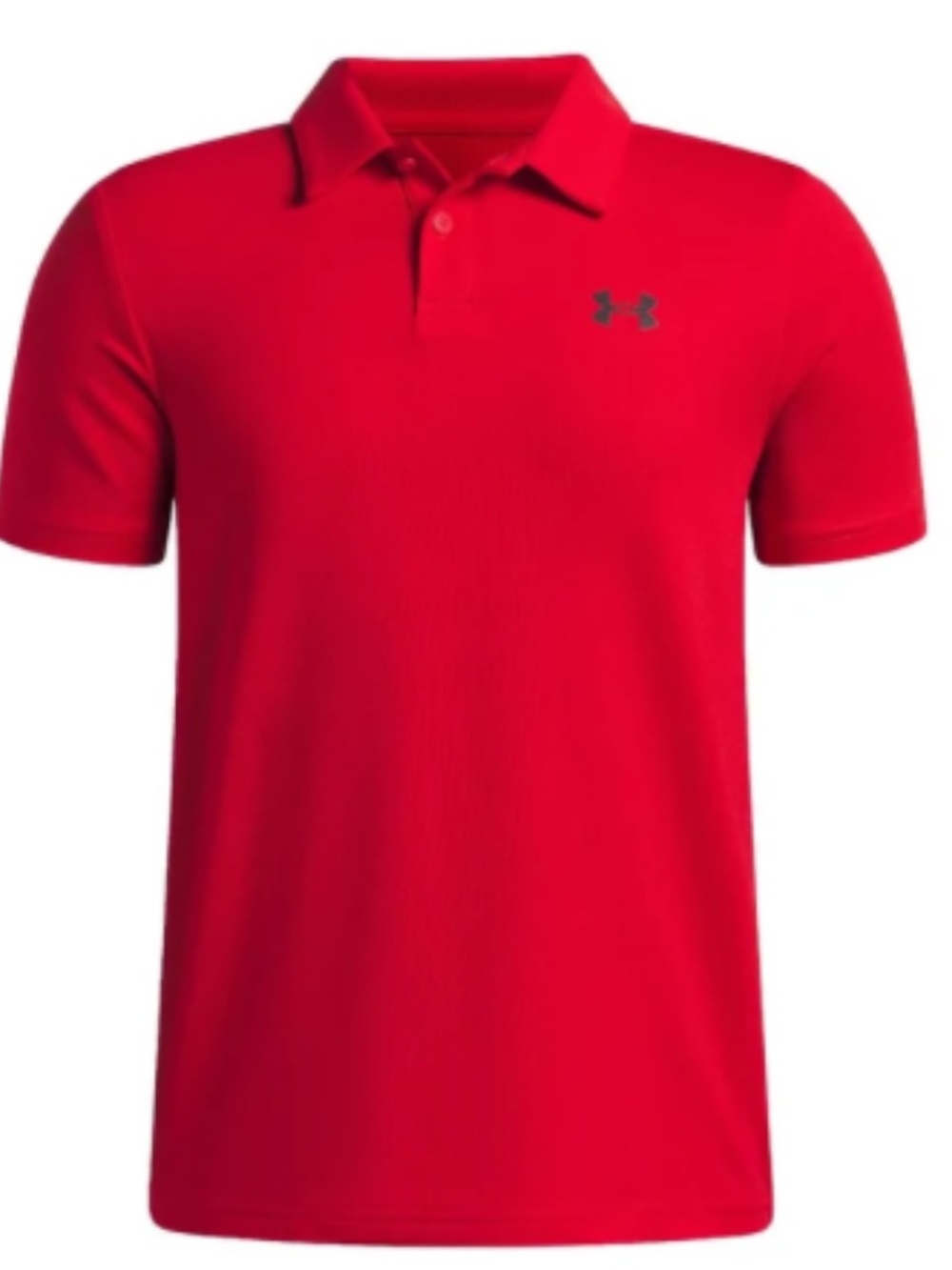 Under Armour Boys XL Red Polo Shirt